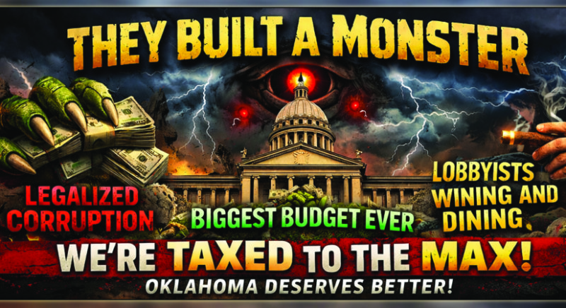 Taxed to the Max panel with the biggest budget ever and Oklahoma deserves better message